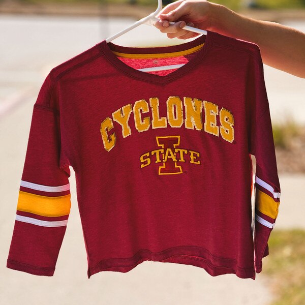 Colosseum Youth Iowa State Cardinal Long Sleeve T-Shirt